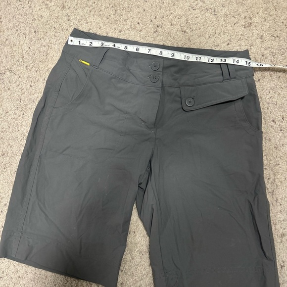 Lole quick dry active wear women’s dark grey shorts size 8 - Picture 7 of 8